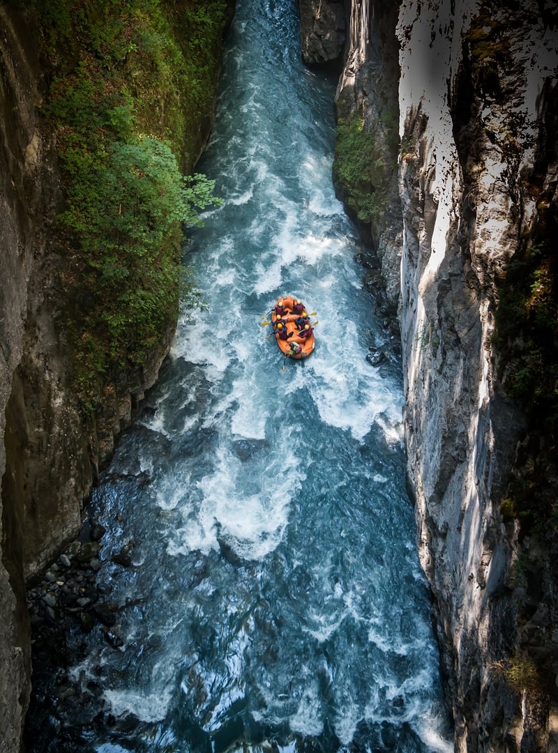 Whitewater kayaking adventure